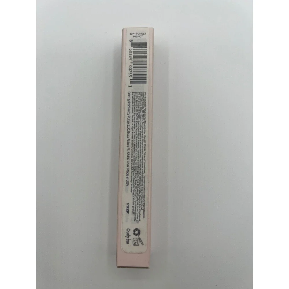 Pretty Vulgar My Lips Are Sealed Liquid Lipstick 107 Forget Me Not Metallic